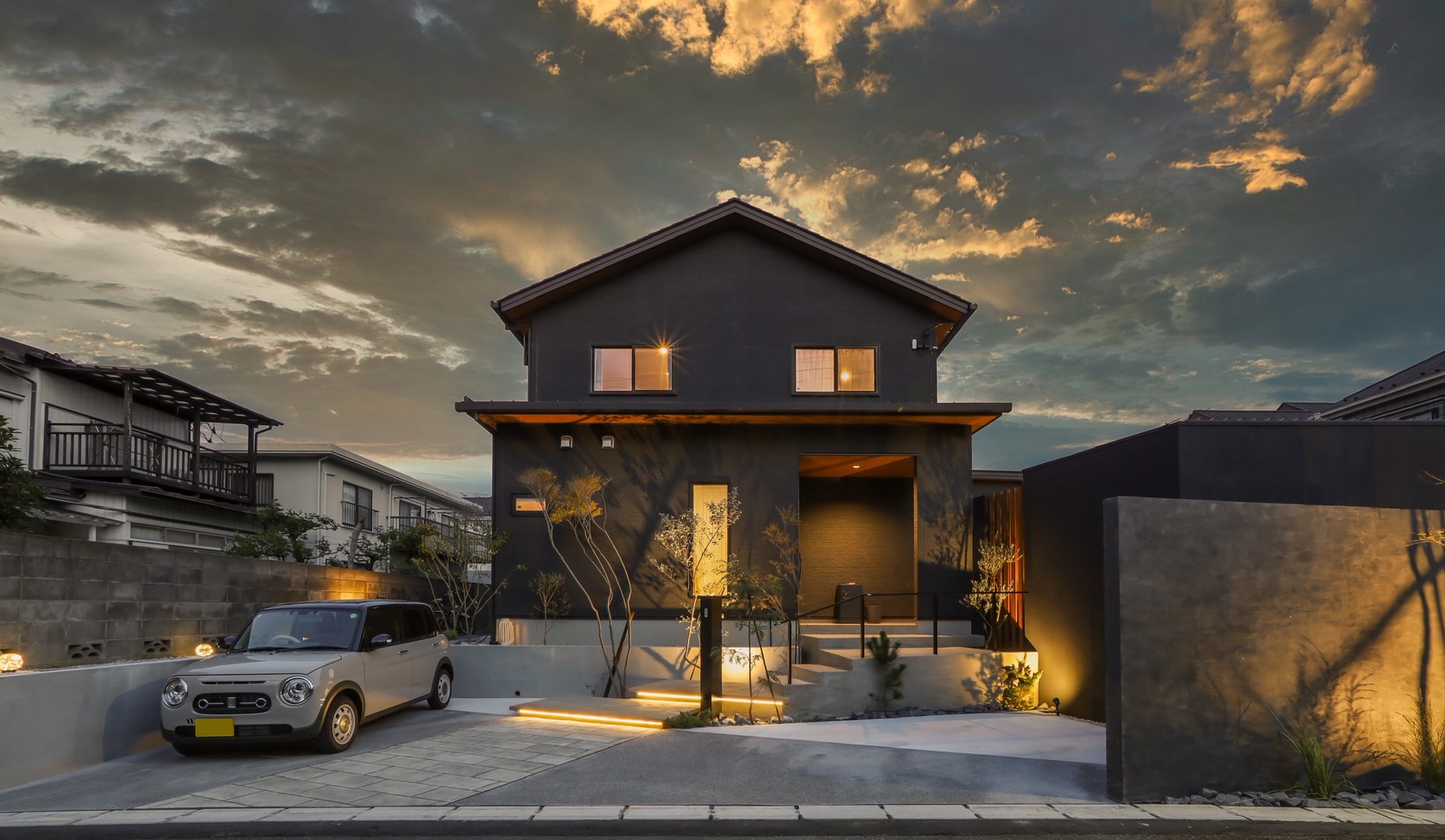 こだわりお洒落外構